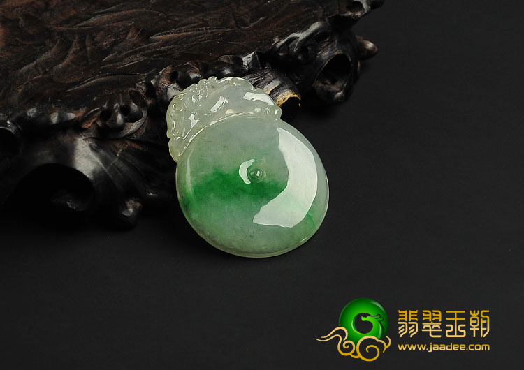 冰种飘翠缅甸翡翠A货有求必应挂件
