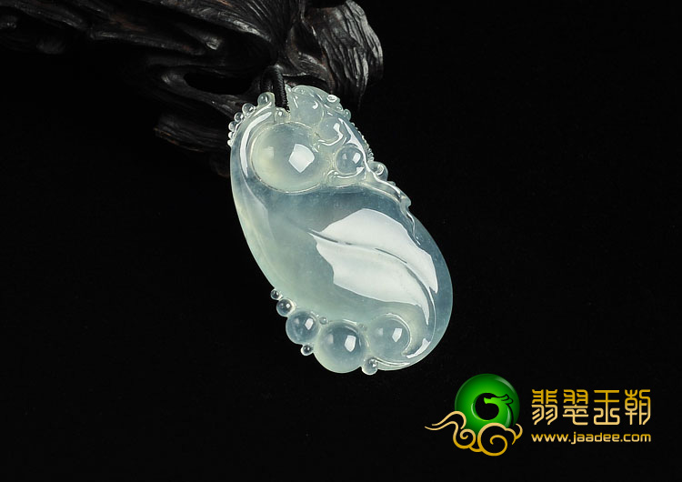 冰种晴水缅甸翡翠A货有求必应挂件