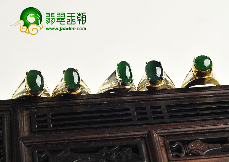 冰种蓝绿缅甸翡翠A货戒面（一批走）