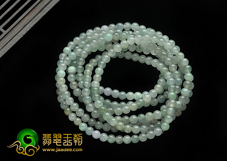 冰种晴水缅甸翡翠A货项链/手链