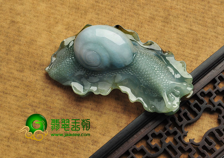 糯冰种晴水褐黄翡缅甸翡翠A货安居乐业挂件