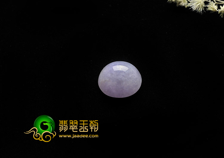 糯冰种紫罗兰缅甸翡翠A货戒面