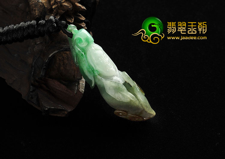 糯冰种三彩缅甸翡翠A货美女头挂件