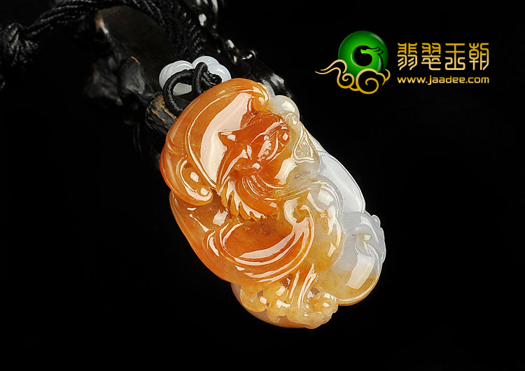 糯冰种红黄翡淡紫罗兰缅甸翡翠A货蝙蝠龙挂件