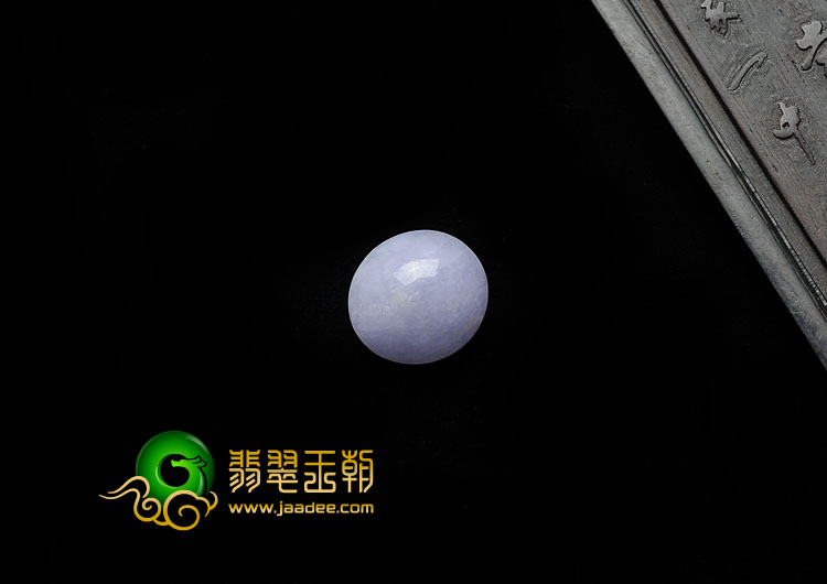 糯冰种紫罗兰缅甸翡翠A货戒面