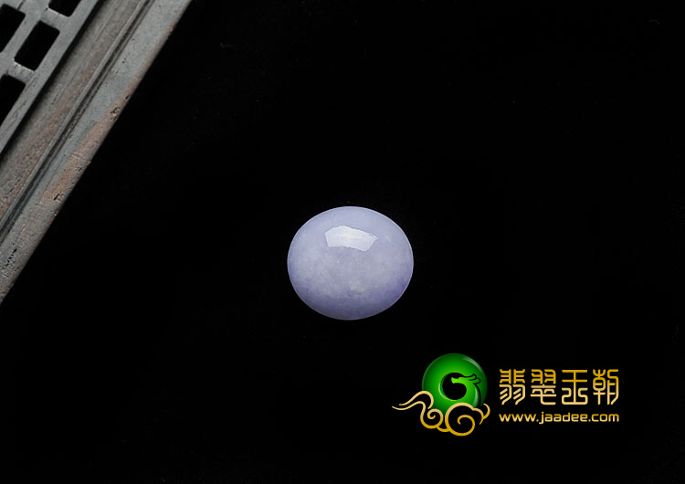 糯冰种紫罗兰缅甸翡翠A货戒面