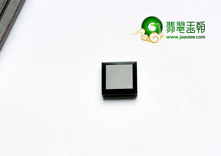 冰种墨翠缅甸翡翠A货戒面