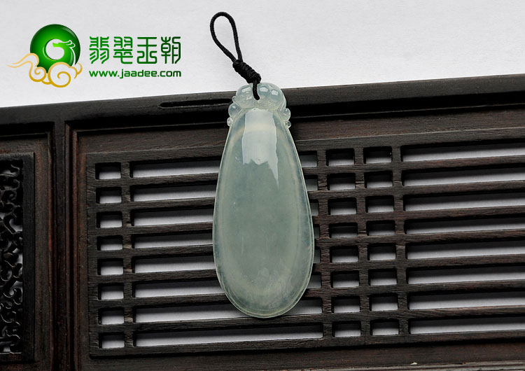 冰种晴水缅甸翡翠A货缅甸翡翠A货福瓜挂件