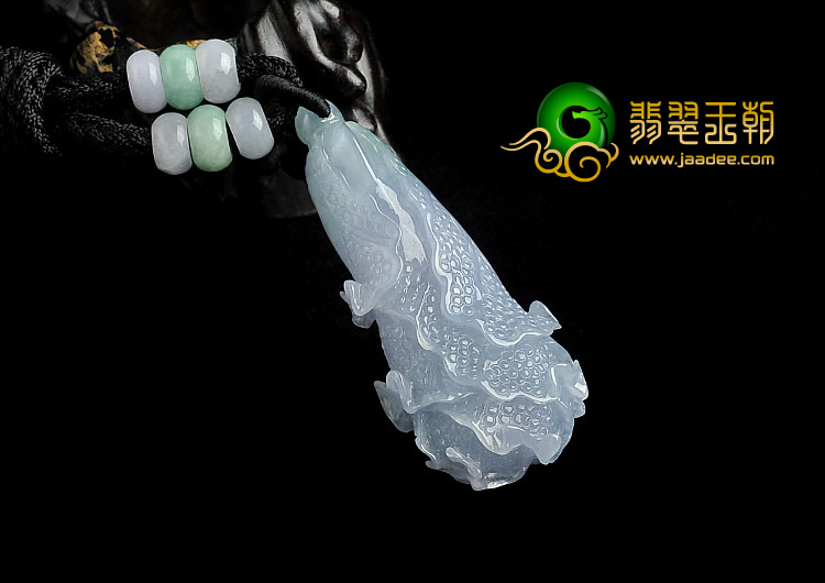糯冰种紫罗兰缅甸翡翠A货白菜挂件