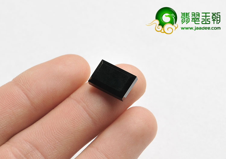 冰种墨翠缅甸翡翠A货戒面