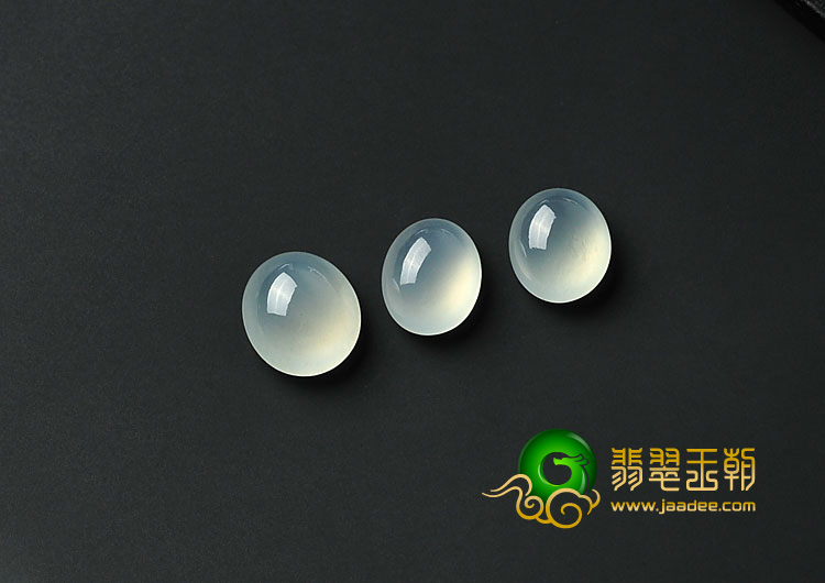 冰玻种晴水缅甸翡翠A货戒面(单价)