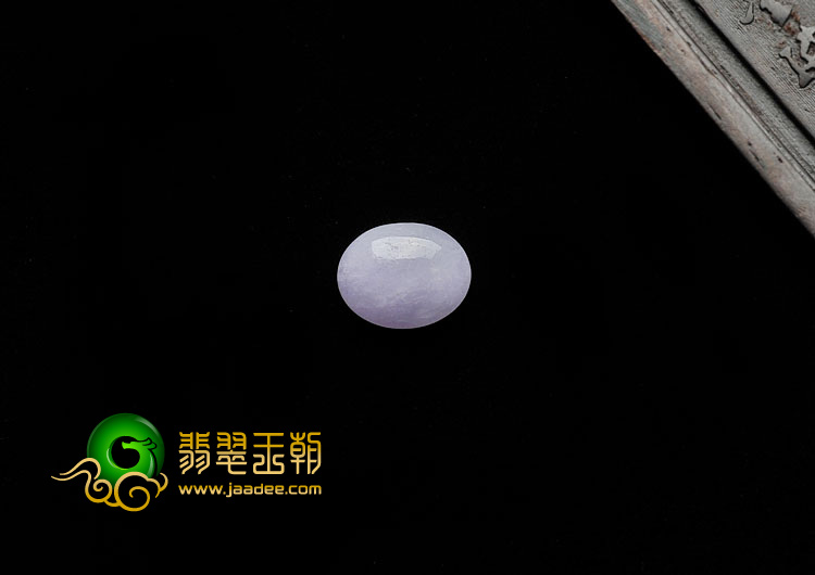糯冰种紫罗兰缅甸翡翠A货戒面