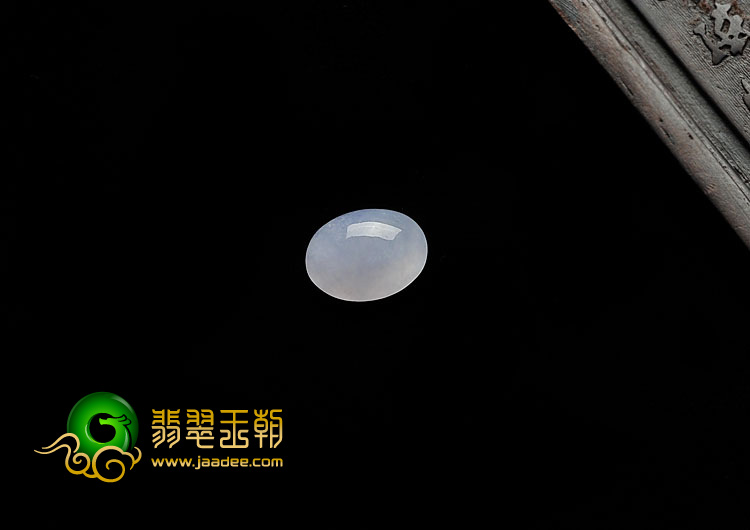 糯冰种紫罗兰缅甸翡翠A货戒面