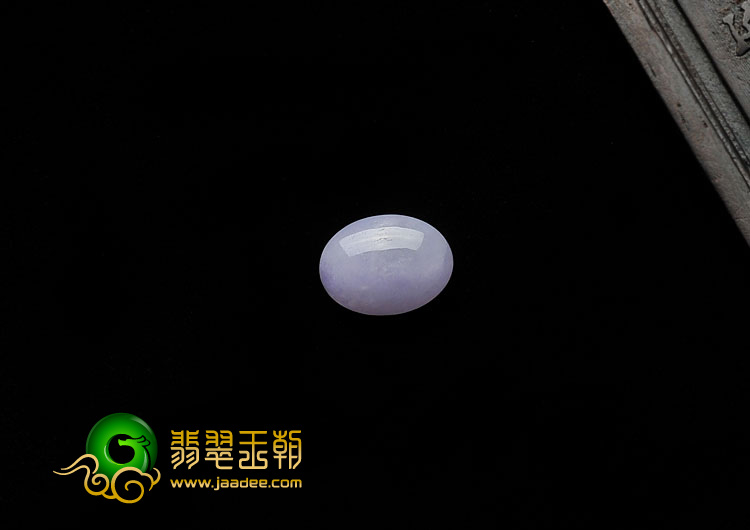 糯冰种紫罗兰缅甸翡翠A货戒面