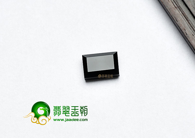 冰种墨翠缅甸翡翠A货戒面