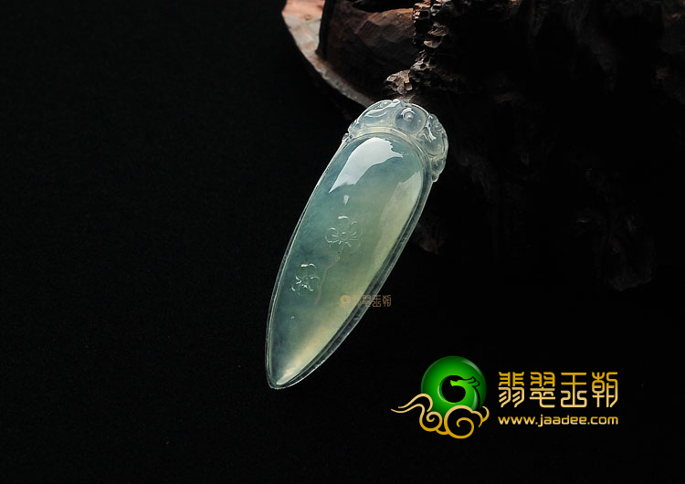 冰种晴水福瓜挂件