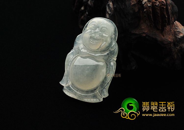 冰种晴水站佛挂件