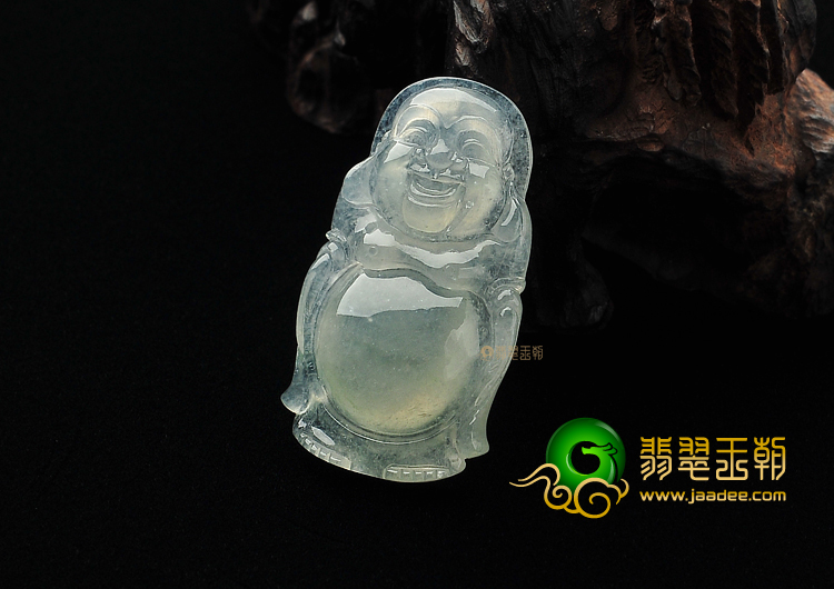 冰种晴水站佛挂件