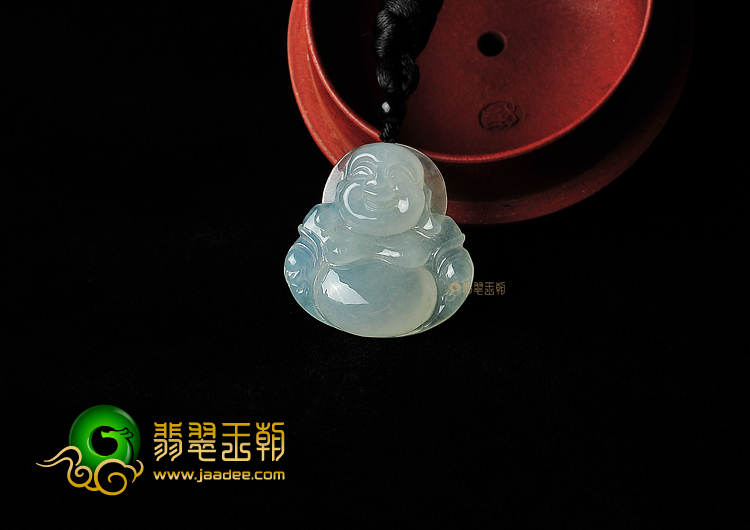 冰种晴水玉佛挂件