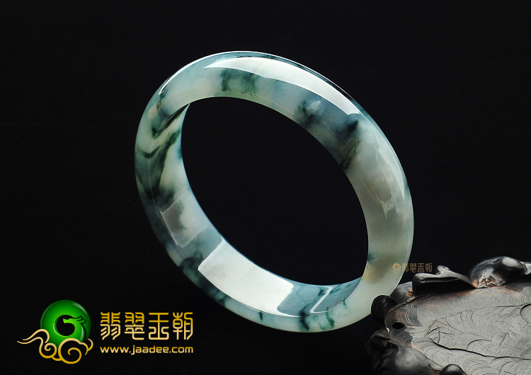 冰种飘花手镯(58.7mm)