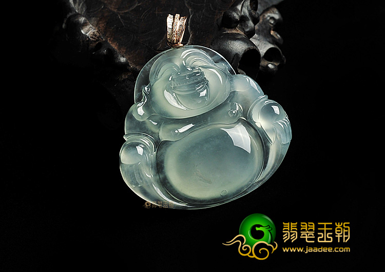 (超值推荐)冰玻种晴水玉佛挂件