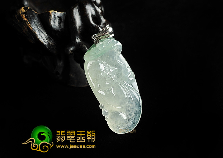 冰种晴水纳福挂件