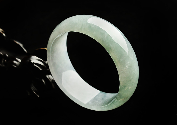 糯冰种晴水手镯（60mm）