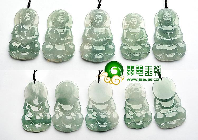 冰种晴水观音挂件(一批走)