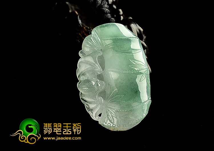 糯冰种晴水节节高挂件