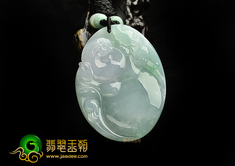 冰种晴水玉佛挂件