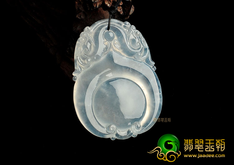 (超值推荐)冰玻种淡晴水龙行如意挂件