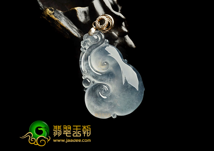 (超值推荐)冰玻种晴水龙行如意挂件