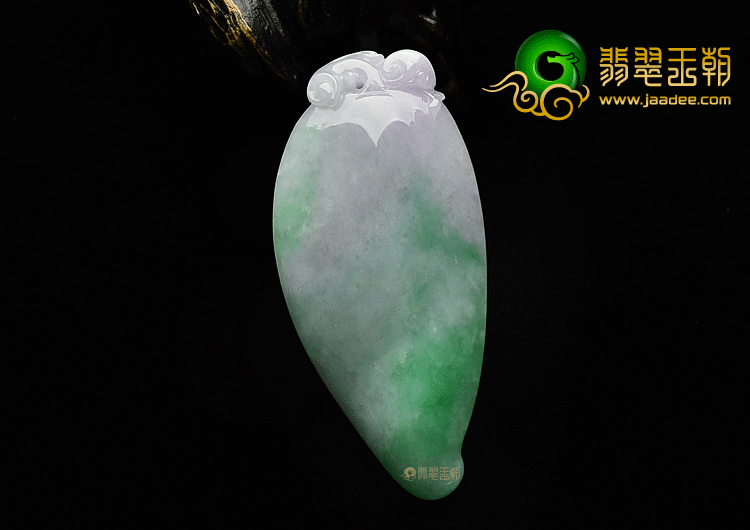 糯冰种春带彩福瓜挂件