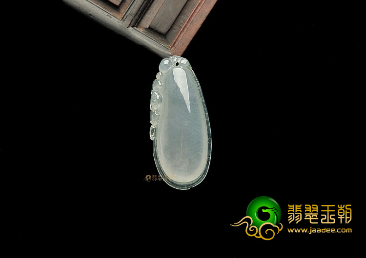 冰种晴水福瓜挂件