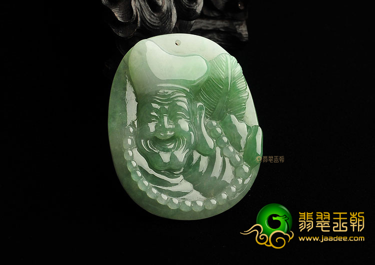 糯冰种晴水济公挂件