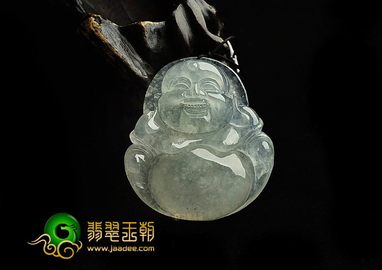 冰种晴水玉佛挂件