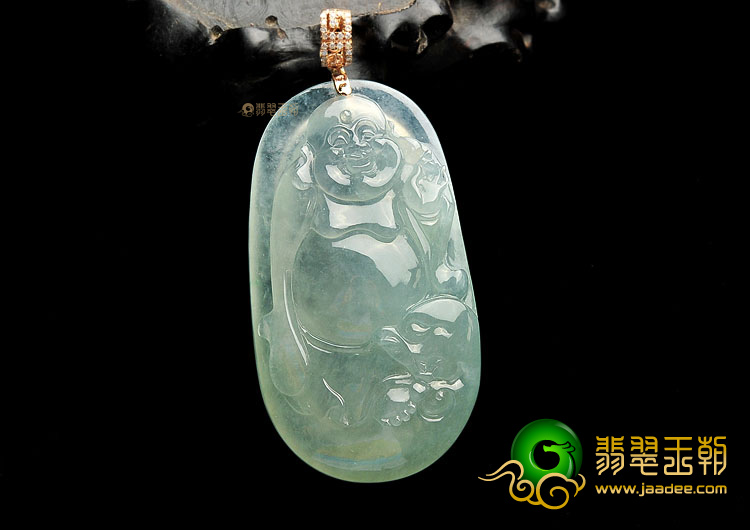 (超值推荐)冰种晴水玉佛挂件