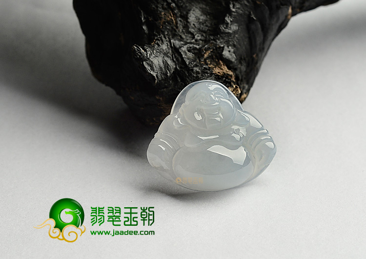 冰种晴水玉佛挂件