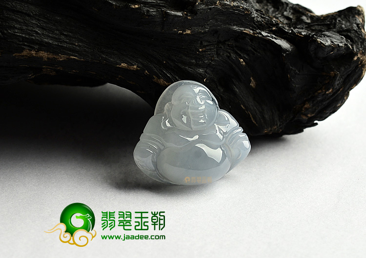 冰种晴水玉佛挂件