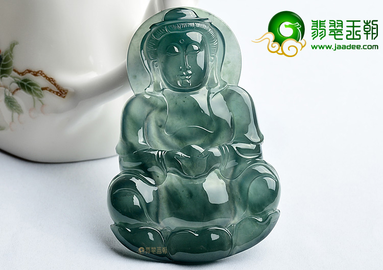 (超值推荐)冰种蓝水观音挂件
