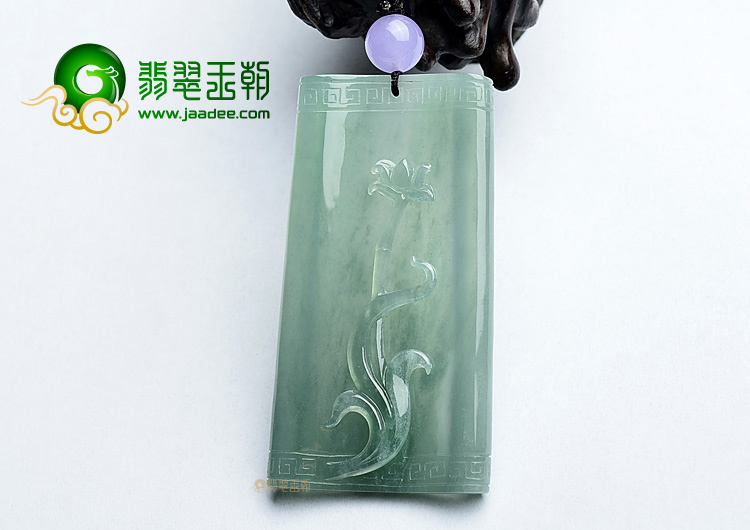 (超值推荐)冰种晴水玉兰花挂件