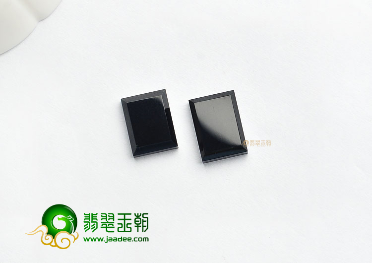 (超值推荐)玻璃种墨翠戒面(一批走)