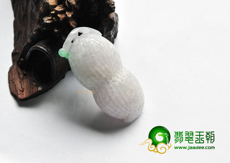 (超值推荐)糯冰种飘翠生意兴隆挂件