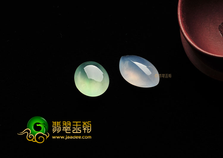 (超值推荐)冰玻种晴水/紫罗兰戒面(一批走)