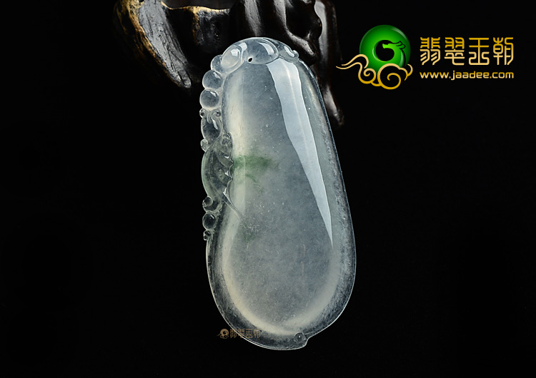 (超值推荐)冰种飘花福瓜挂件