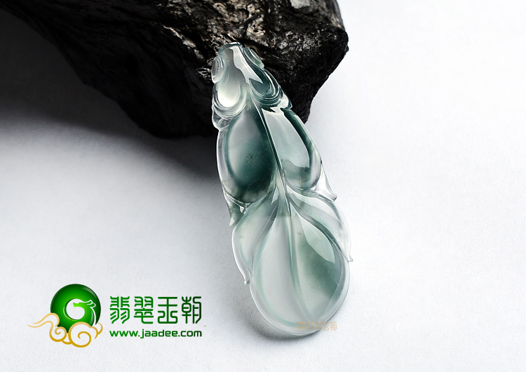 (超值推荐)冰玻种飘花金鱼挂件