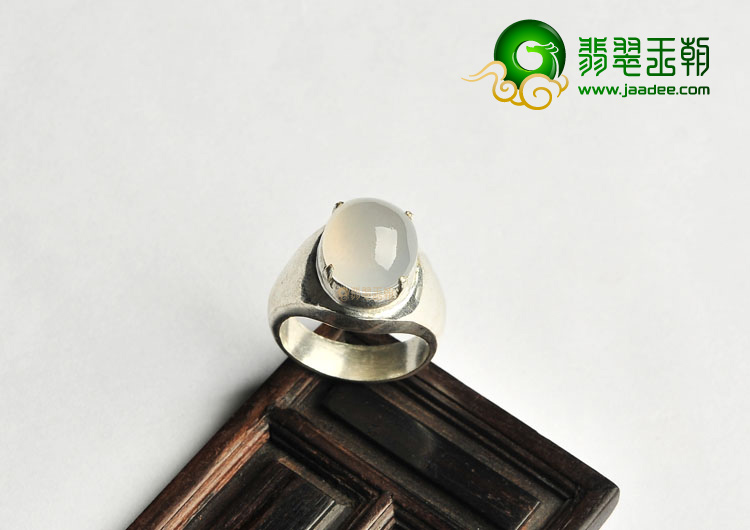 (超值推荐)冰种白色戒面