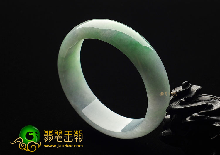 糯冰种晴水飘花手镯(60.6mm)