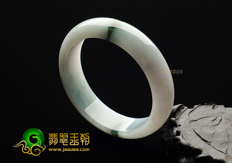 糯冰种飘花手镯(58.9mm)