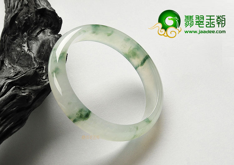 冰种飘花手镯(58.3mm)